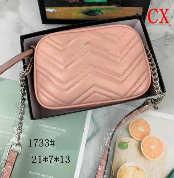 good marmont shoulder bags women silver chain crossbody bag handbags purse female message bag gui45124